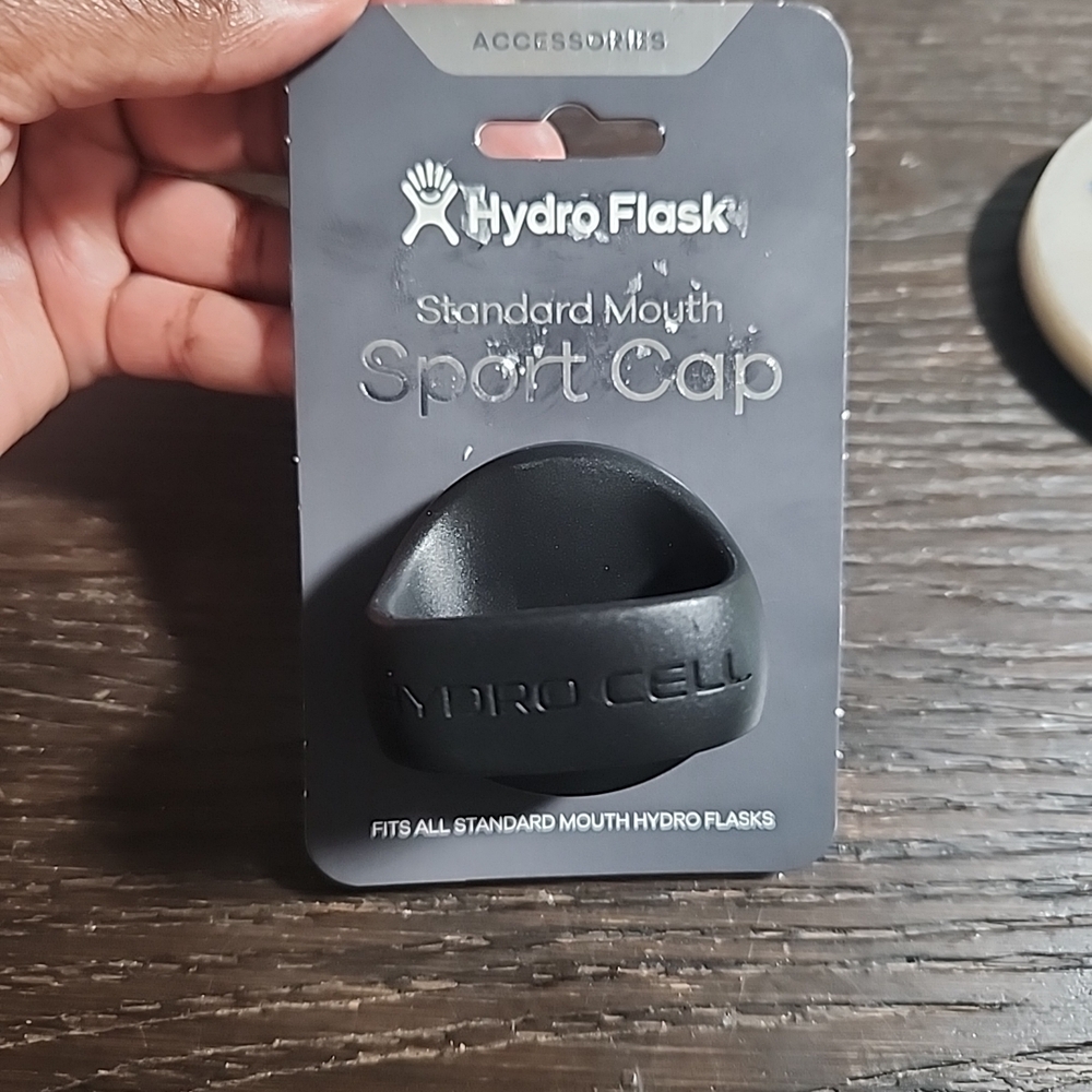 Hydro Flask Standard Mouth Black Sport Cap